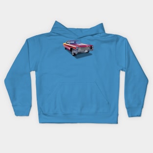 1965 Cadillac Coupe DeVille Classic Car Kids Hoodie